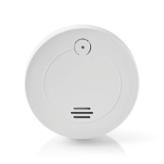 Nedis Röklarm | Batteridriven | Batterilängd upp till: 1 år | EN 14604 | Med testknapp | 85 dB | ABS | Vit