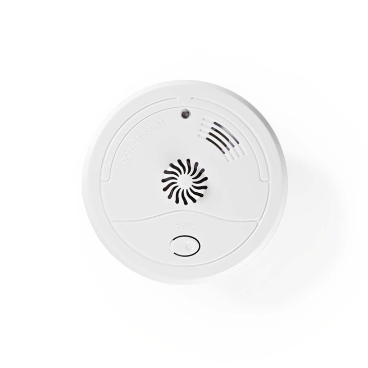 Nedis Värme Alarm | Batteridriven | Batterilängd upp till: 1 år | Med testknapp | 85 dB | ABS | Vit i gruppen HEM, HUSHÅLL & TRÄDGÅRD / Larm & Säkerhet / Brand, rök, gas / Brandvarnare hos TP E-commerce Nordic AB (38-73747)