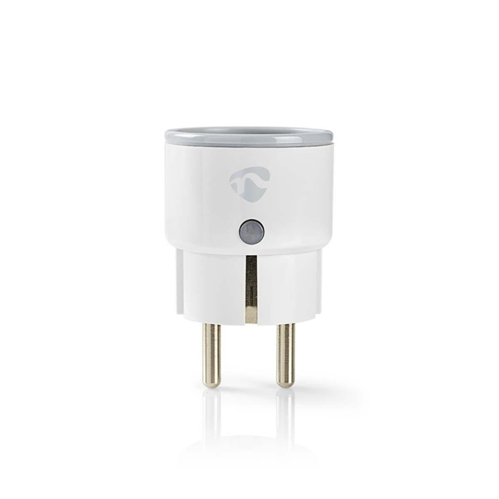Nedis SmartLife Smart Plug | Wi-Fi | IP21 | Strömmätare | 2500 W | Jordad kontakt / Typ F (CEE 7/7) | -10 - 40 °C | Android™ / IOS | Vit | 1 st i gruppen HEM, HUSHÅLL & TRÄDGÅRD / Smarta hem / Smart plugs hos TP E-commerce Nordic AB (38-73767)