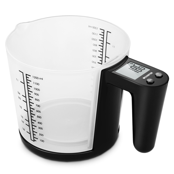 Champion Köksvåg Måttbägare 3kg 1200ml KV310 Svart i gruppen HEM, HUSHÅLL & TRÄDGÅRD / Köksredskap / Köksvågar hos TP E-commerce Nordic AB (38-74031)