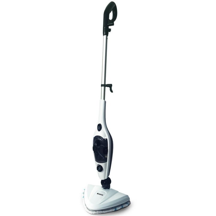 Champion Ångmopp 10-in-1 1500W SM210 Vit/Svart i gruppen HEM, HUSHÅLL & TRÄDGÅRD / Städprodukter / Ångtvätt hos TP E-commerce Nordic AB (38-74046)