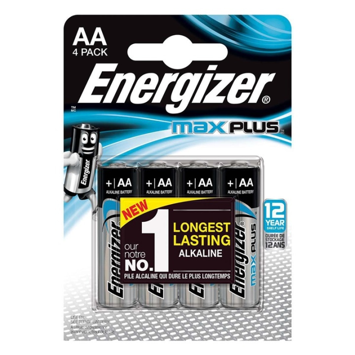 Energizer Alkaliska Batterier AA 1.5 V 4-Blister i gruppen HEMELEKTRONIK / Batterier & Laddare / Batterier / AA hos TP E-commerce Nordic AB (38-74408)