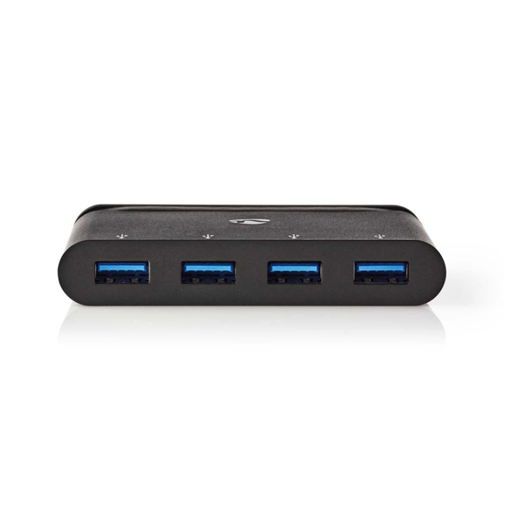 Datorhubb | USB typ C | 4x USB 3.0 i gruppen DATORER & KRINGUTRUSTNING / Datortillbehör / USB-hubbar hos TP E-commerce Nordic AB (38-74441)