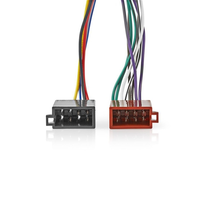 Kenwood 16-stifts ISO-kabel | Radiokontakt - 2x bilkontakt | 0.15 m | Flerfärgad i gruppen BIL / Billjud & Multimedia / Kablar hos TP E-commerce Nordic AB (38-74562)