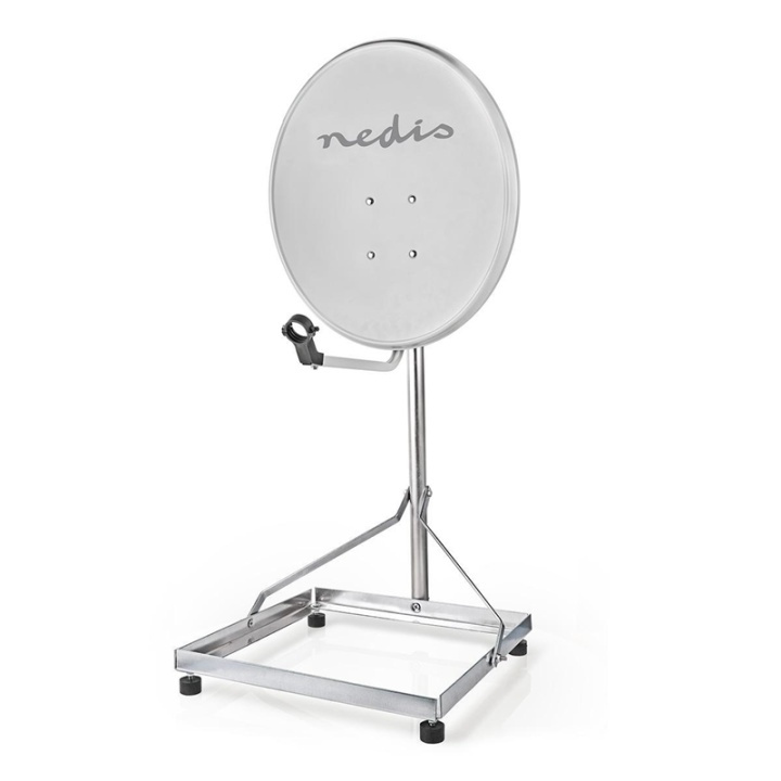 Nedis Satellite Balkong fäste | Mast längd: 1.00 m | Maximal diskstorlek: 90.0 cm | Bottenplatta storlek: 1 x 50 x 50 cm | Stål | Silver i gruppen HEMELEKTRONIK / Ljud & Bild / TV & Tillbehör / Antenner & Tillbehör hos TP E-commerce Nordic AB (38-74578)