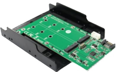 SATA TO 2xM.2 SATA SSD Convertor with tray design SupportM.2(NGFF) SA i gruppen DATORER & KRINGUTRUSTNING / Datorkomponenter / Hårddiskar / Adaptrar & Tillbehör hos TP E-commerce Nordic AB (38-74778)