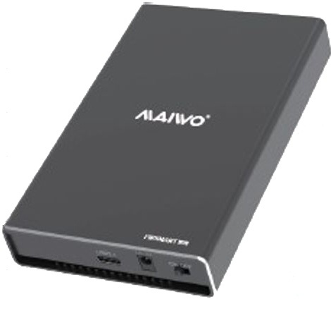 Externt Dual-M.2 SSD kabinett, USB 3.0, USB-C, 10 Gbps, svart i gruppen DATORER & KRINGUTRUSTNING / Datortillbehör / Hårddisk-kabinetter / SSD hos TP E-commerce Nordic AB (38-74786)