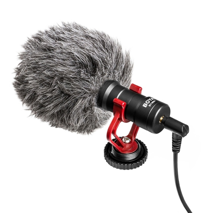 Boya Mikrofon By-Mm1 Kondensator 3,5Mm i gruppen HEMELEKTRONIK / Ljud & Bild / Handhållna mikrofoner hos TP E-commerce Nordic AB (38-75003)