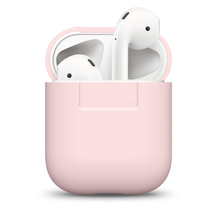 Elago Skyddsväska för Airpod Silikon Rosa i gruppen HEMELEKTRONIK / Ljud & Bild / Hörlurar & Tillbehör / Tillbehör hos TP E-commerce Nordic AB (38-75022)