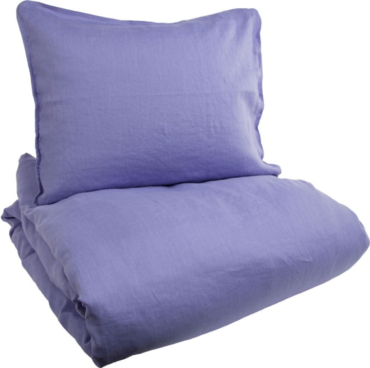 Kosta Linnewäfveri Linus Bäddset Kingsize 230X220, Lavendel i gruppen HEM, HUSHÅLL & TRÄDGÅRD / Inredning / Sängkläder hos TP E-commerce Nordic AB (38-75222-LA)