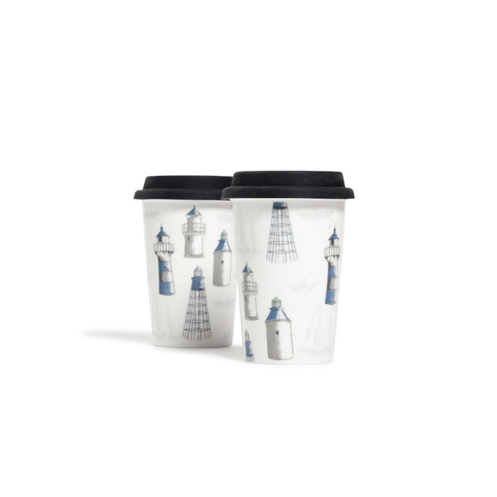 Lord Nelson Victory 2-Pack Mugs Fyrar Vit i gruppen HEM, HUSHÅLL & TRÄDGÅRD / Köksredskap / Övriga köksredskap hos TP E-commerce Nordic AB (38-75377)