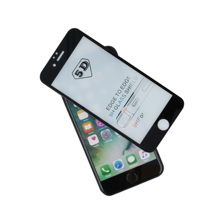 5D Skärmskydd i härdat glas till iPhone X/XS/11 Pro - Svart ram i gruppen SMARTPHONE & SURFPLATTOR / Mobilskydd / Apple / iPhone X/XS / Skärmskydd hos TP E-commerce Nordic AB (38-75668)