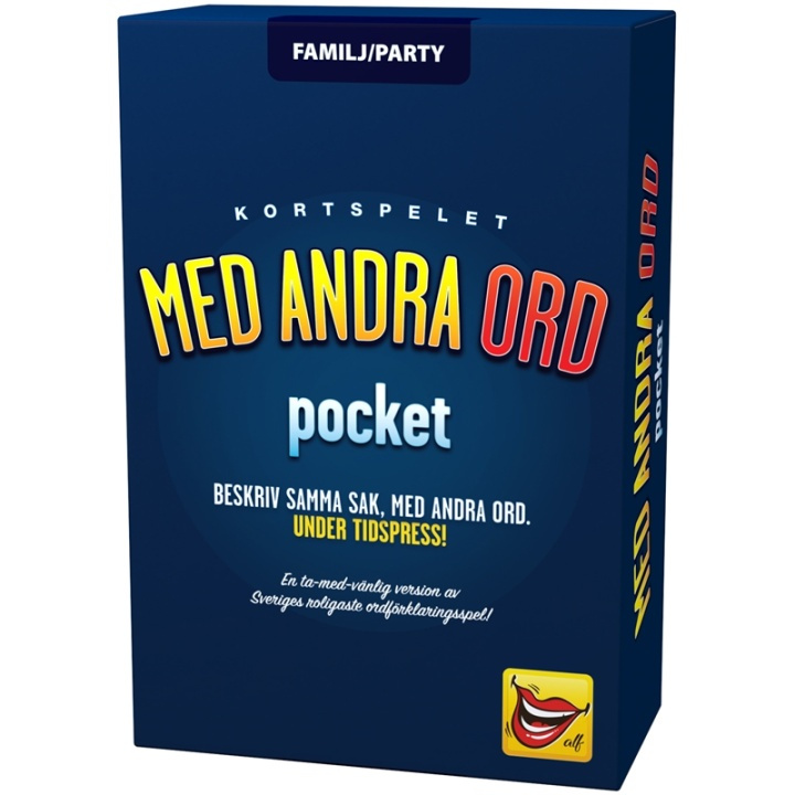 Alf Med andra ord Pocket i gruppen LEKSAKER, BARN- & BABYPRODUKTER / Leksaker / Sällskapsspel / Familjespel hos TP E-commerce Nordic AB (38-75771)