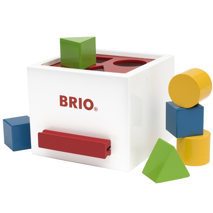BRIO 30250 Plocklåda Vit i gruppen LEKSAKER, BARN- & BABYPRODUKTER / Babyleksaker / Aktivitetsleksaker hos TP E-commerce Nordic AB (38-75786)