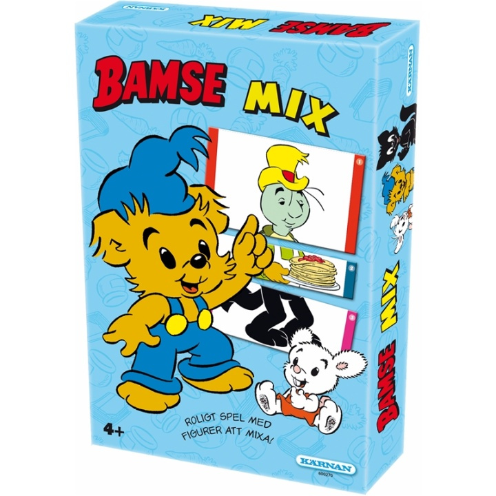 Kärnan Spel Bamse Mix i gruppen LEKSAKER, BARN- & BABYPRODUKTER / Leksaker / Sällskapsspel / Barnspel hos TP E-commerce Nordic AB (38-75926)