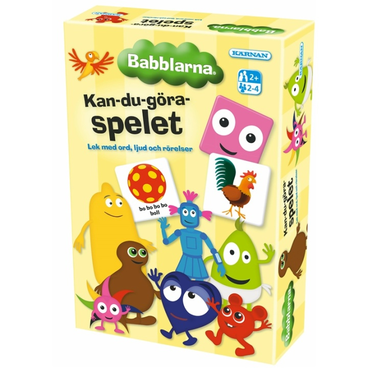 Kärnan Babblarna kan du göra spelet i gruppen LEKSAKER, BARN- & BABYPRODUKTER / Leksaker / Sällskapsspel / Barnspel hos Teknikproffset Nordic AB (38-75928)