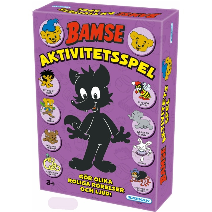 Kärnan Bamse Aktivitetsspel i gruppen LEKSAKER, BARN- & BABYPRODUKTER / Spel / Barnspel hos TP E-commerce Nordic AB (38-75929)