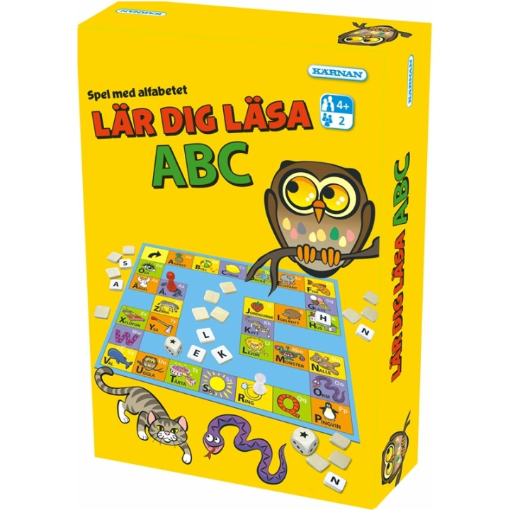 Kärnan Spel Lär Dig Läsa ABC i gruppen LEKSAKER, BARN- & BABYPRODUKTER / Leksaker / Sällskapsspel / Barnspel hos TP E-commerce Nordic AB (38-75931)