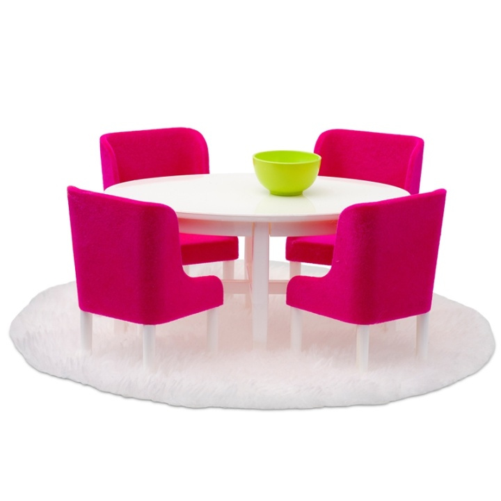 Lundby Matsalsmöbel 602080 i gruppen LEKSAKER, BARN- & BABYPRODUKTER / Leksaker / Dockor & Tillbehör hos TP E-commerce Nordic AB (38-75953)
