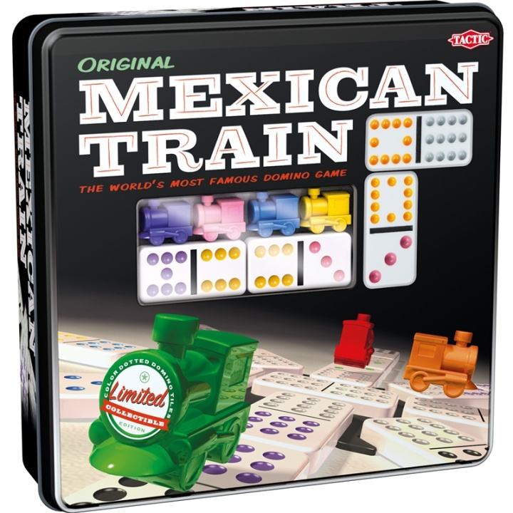 Tactic Mexican Train i gruppen LEKSAKER, BARN- & BABYPRODUKTER / Leksaker / Sällskapsspel / Familjespel hos TP E-commerce Nordic AB (38-76182)