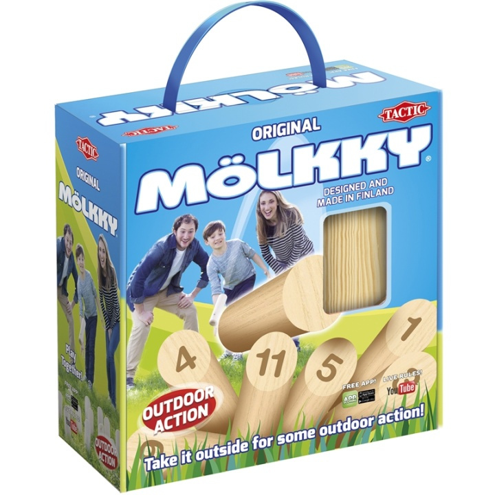 Tactic Mölkky i Kartong i gruppen LEKSAKER, BARN- & BABYPRODUKTER / Spel / Utomhusspel hos TP E-commerce Nordic AB (38-76185)