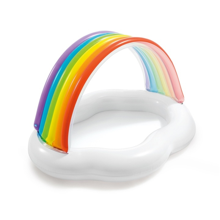 INTEX Rainbow Cloud Baby Pool i gruppen LEKSAKER, BARN- & BABYPRODUKTER / Uteleksaker / Badleksaker & Vattenleksaker hos TP E-commerce Nordic AB (38-76336)