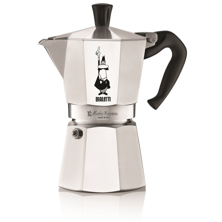 Bialetti Moka kokare 6 kopp ca:300ml i gruppen HEM, HUSHÅLL & TRÄDGÅRD / Hushållsmaskiner / Kaffemaskiner & Tillbehör / Espressomaskiner hos TP E-commerce Nordic AB (38-76450)