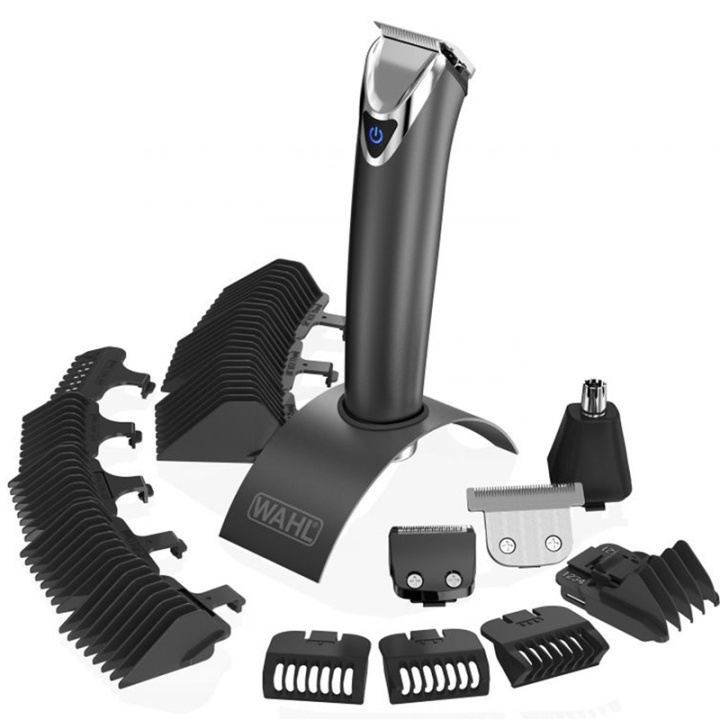 Wahl Stainless Steel Li+Advanced i gruppen SKÖNHET & HÄLSA / Hår & Styling / Rakning & Trimning / Hårtrimmers hos TP E-commerce Nordic AB (38-76556)