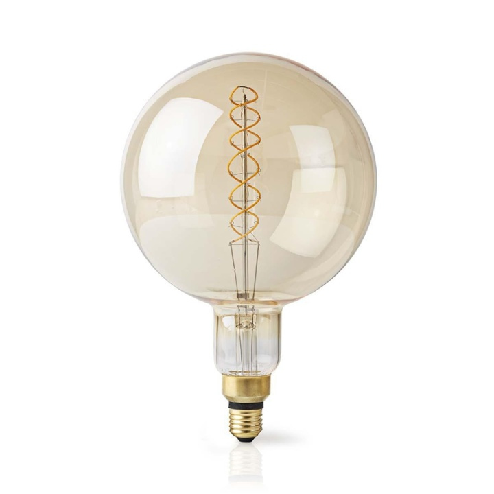 Nedis LED Glödlampa E27 | G200 | 5 W | 280 lm | 2000 K | Dimbar | Varm Vit | Retrostil | 1 st i gruppen HEMELEKTRONIK / Belysning / LED-lampor hos TP E-commerce Nordic AB (38-77358)