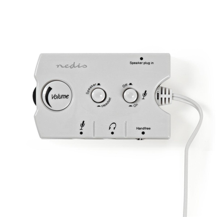 Nedis Audio switch | Anslutningsingång: 2x 3,5 mm Hane | Anslutningsutgång: 3x 3,5 mm hona + 2,5 mm hona | Funktionskontroll: Instruktionsbok | Antal knappar: 3 i gruppen HEMELEKTRONIK / Ljud & Bild / Högtalare & Tillbehör / Tillbehör hos TP E-commerce Nordic AB (38-77373)
