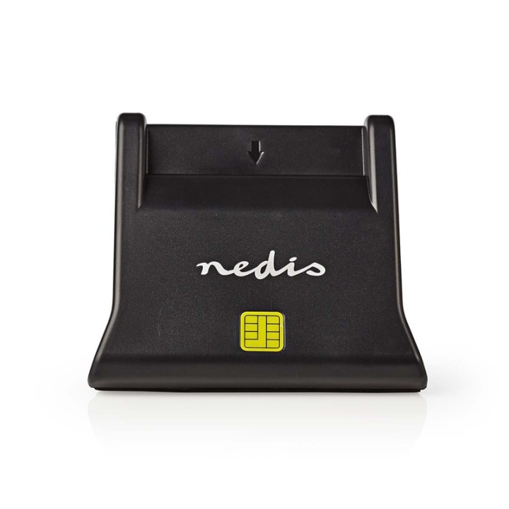 Nedis Smartcard-läsare | USB 2.0 | Skrivbordsmodell | Svart i gruppen HEMELEKTRONIK / Lagringsmedia / Minneskortläsare hos TP E-commerce Nordic AB (38-77379)