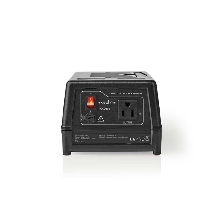 Nedis Ström omvandlare | Strömadapter | 230 V AC 50 Hz | 270 W | Jordad kontakt | Svart i gruppen HEM, HUSHÅLL & TRÄDGÅRD / El & Belysning / Spänningsomvandlare hos TP E-commerce Nordic AB (38-77414)