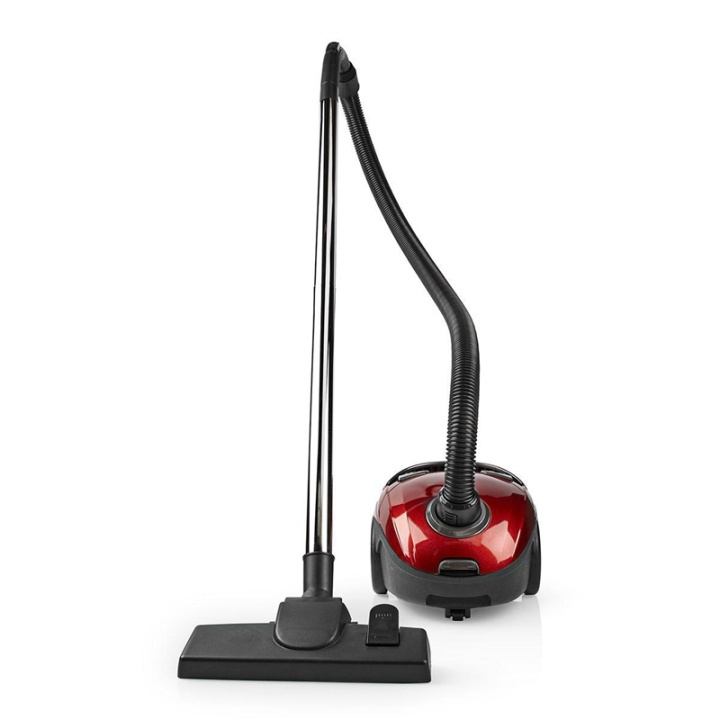 Nedis Dammsugare med påse | Med Påse | 700 W | Dammkapacitet: 1.5 l | Kombi Borste | aktionsradie: 7 m | Hepa | Antracit / Röd i gruppen HEM, HUSHÅLL & TRÄDGÅRD / Städprodukter / Dammsugare & Tillbehör / Golvdammsugare hos TP E-commerce Nordic AB (38-77461)