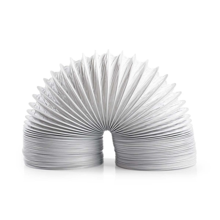 Nedis Luft Utloppsslang PVC | 100 mm | 1.50 m | Passar till: Air Ventilation / Tumble Dryers | Vit i gruppen HEM, HUSHÅLL & TRÄDGÅRD / Städprodukter / Övriga städtillbehör hos TP E-commerce Nordic AB (38-77639)