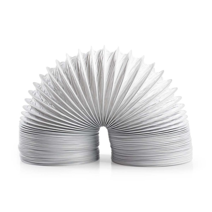 Nedis Luft Utloppsslang PVC | 100 mm | 6.00 m | Passar till: Air Ventilation / Tumble Dryers | Vit i gruppen HEM, HUSHÅLL & TRÄDGÅRD / Städprodukter / Övriga städtillbehör hos TP E-commerce Nordic AB (38-77642)