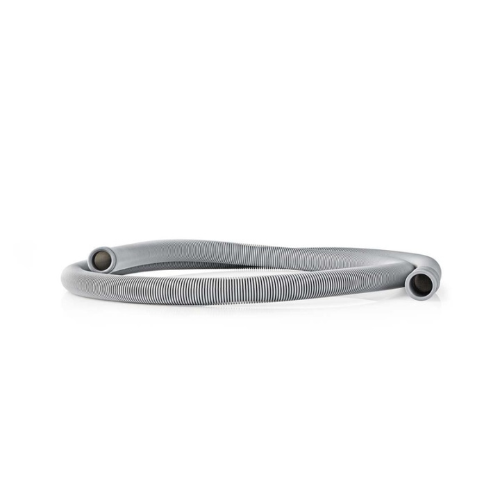 Nedis Utloppsslang | 21 mm | 19 mm | 1.5 Bar | 90 °C | 3.00 m | Användning: Maträtt / Tvättmaskin | Grå i gruppen HEM, HUSHÅLL & TRÄDGÅRD / Städprodukter / Övriga städtillbehör hos TP E-commerce Nordic AB (38-77661)