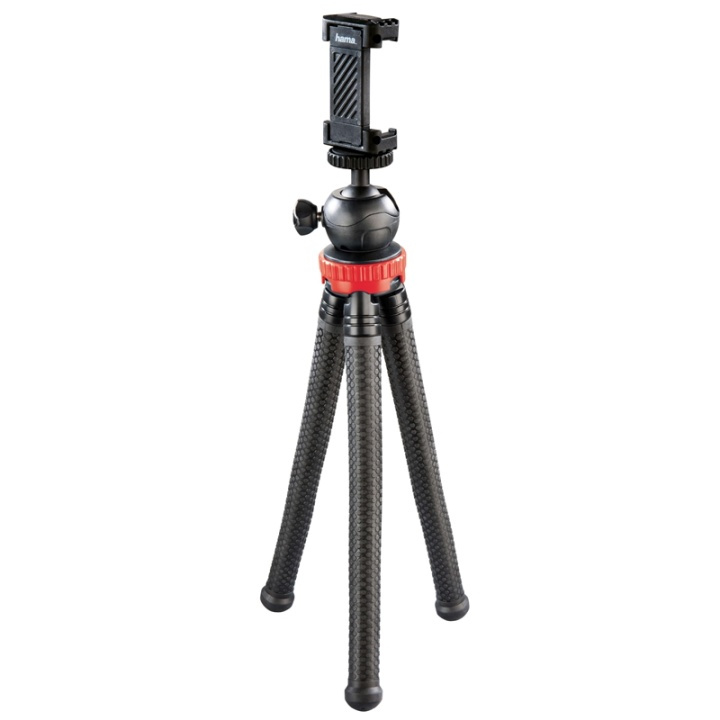 Hama Bordsstativ Kamera, Smartphone & GoPro FlexPro 27 cm Röd i gruppen HEMELEKTRONIK / Foto & Video / Fotoutrustning / Stativ hos TP E-commerce Nordic AB (38-77686)