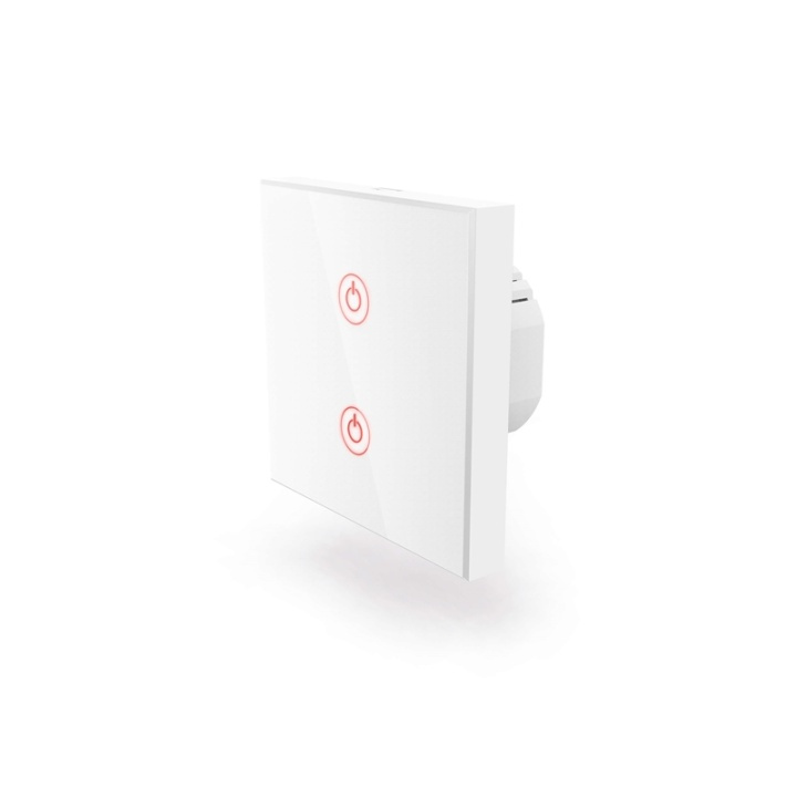 Hama WiFi Strömbrytare Vit i gruppen HEM, HUSHÅLL & TRÄDGÅRD / Smarta hem / Smart belysning hos TP E-commerce Nordic AB (38-77721)