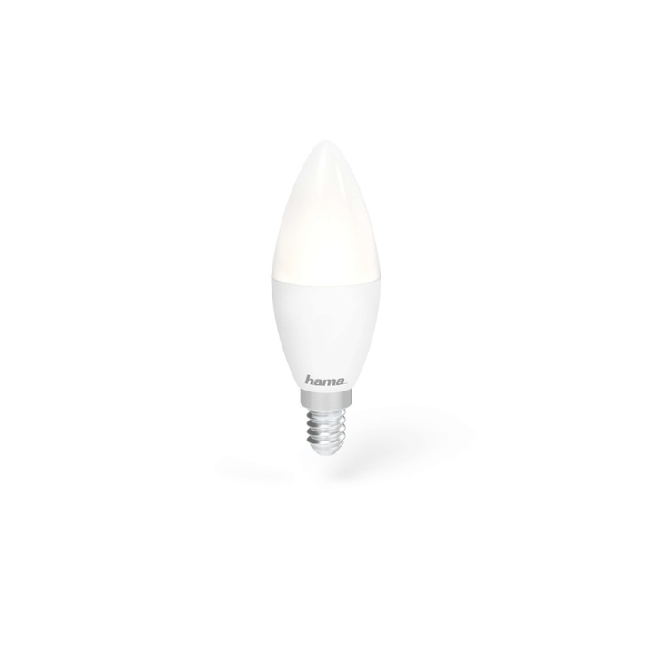 Hama WiFi LED-lampa E14 Vit 4.5W i gruppen HEM, HUSHÅLL & TRÄDGÅRD / Smarta hem / Smart belysning hos TP E-commerce Nordic AB (38-77728)