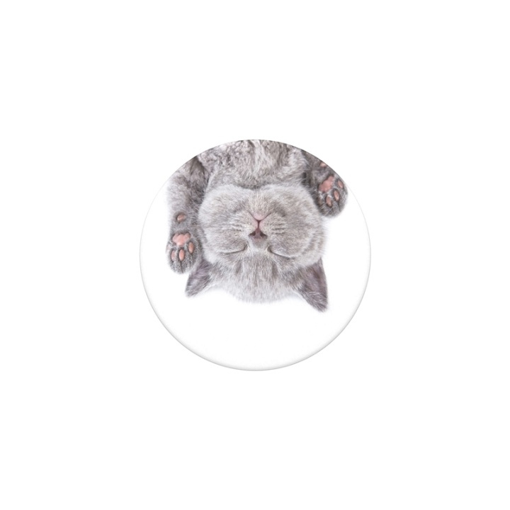 PopSockets Cat Nap Avtagbart Grip med Ställfunktion i gruppen SMARTPHONE & SURFPLATTOR / Övriga tillbehör / Popsockets hos TP E-commerce Nordic AB (38-77865)