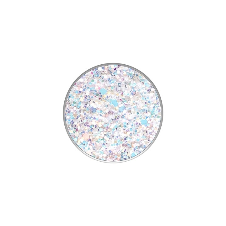 PopSockets Sparkle Snow White Avtagbart Grip med Ställfunktion Premium i gruppen SMARTPHONE & SURFPLATTOR / Övriga tillbehör / Popsockets hos TP E-commerce Nordic AB (38-77881)