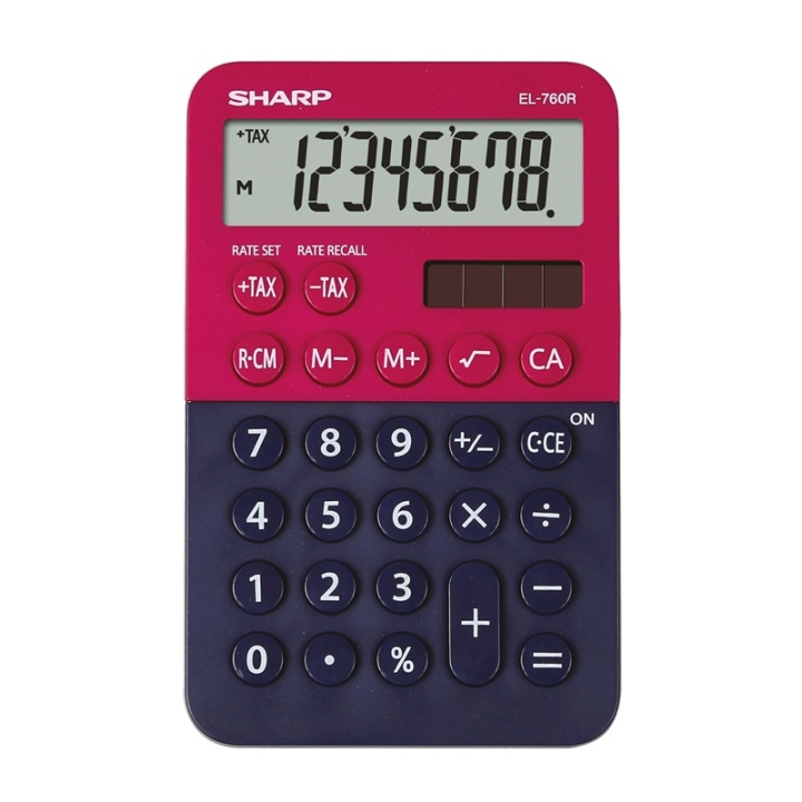 Sharp Kalkylator EL760RBRB i gruppen HEM, HUSHÅLL & TRÄDGÅRD / Väggklockor & Räkneverk / Räkneverk hos TP E-commerce Nordic AB (38-77965)