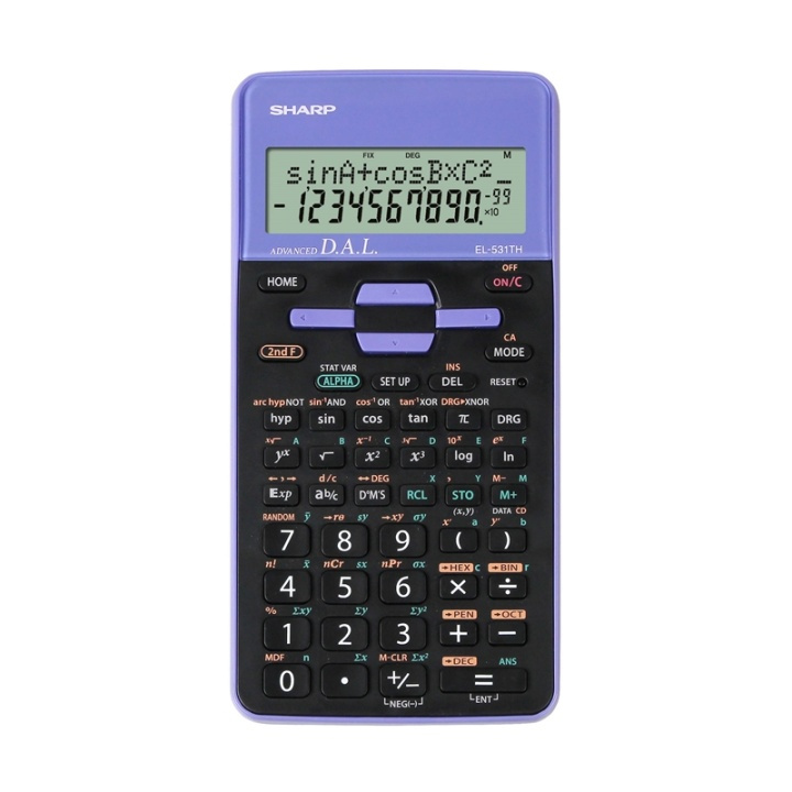 Sharp Kalkylator EL531THBVL i gruppen HEM, HUSHÅLL & TRÄDGÅRD / Väggklockor & Räkneverk / Räkneverk hos TP E-commerce Nordic AB (38-77974)