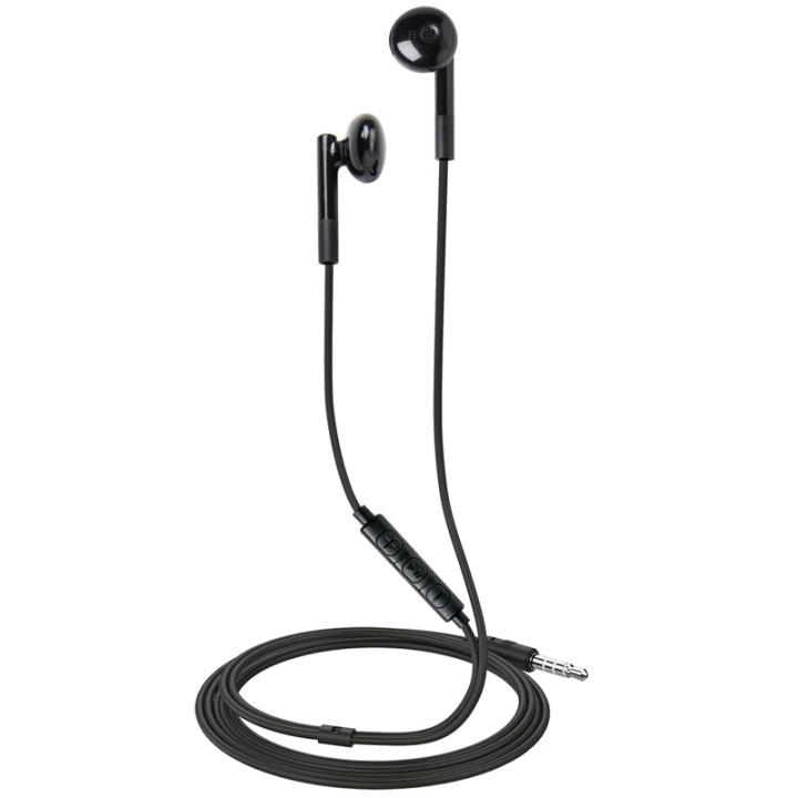 Celly Hörlurar Earpods Kabel 3,5 mm UP300 Svart i gruppen HEMELEKTRONIK / Ljud & Bild / Hörlurar & Tillbehör / Hörlurar hos TP E-commerce Nordic AB (38-78113)