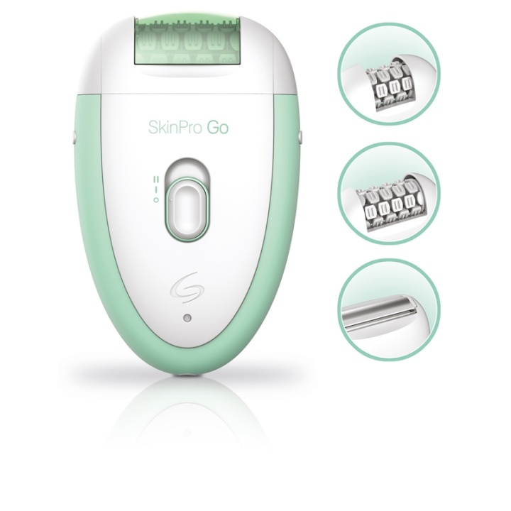 GA.MA Epilator SKINPRO GO II GE0130 i gruppen SKÖNHET & HÄLSA / Hår & Styling / Hårborttagning / Epilatorer hos TP E-commerce Nordic AB (38-78164)