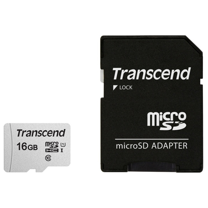 Transcend microSDHC 16GB U1 (R95/W45) i gruppen HEMELEKTRONIK / Lagringsmedia / Minneskort / SD/SDHC/SDXC hos TP E-commerce Nordic AB (38-78292)