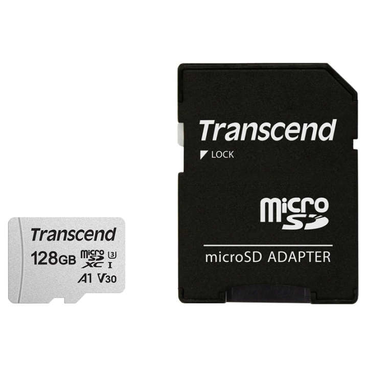 Transcend microSDXC 128GB U3 (R95/W45) i gruppen HEMELEKTRONIK / Lagringsmedia / Minneskort / SD/SDHC/SDXC hos TP E-commerce Nordic AB (38-78297)