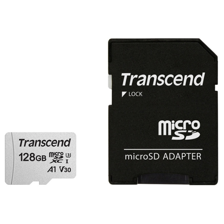 Transcend microSDXC 128GB U3 (R95/W40) i gruppen HEMELEKTRONIK / Lagringsmedia / Minneskort / SD/SDHC/SDXC hos TP E-commerce Nordic AB (38-78297)