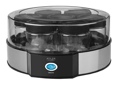 Adler AD 4476 Yoghurtmaskin i gruppen HEM, HUSHÅLL & TRÄDGÅRD / Hushållsmaskiner / Övriga hushållsapparater hos TP E-commerce Nordic AB (38-78357)