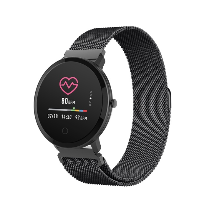 Forever ForeVive smartklocka, SB-320, svart i gruppen SPORT, FRITID & HOBBY / Smartwatch & Aktivitetsarmband / Smartwatches hos TP E-commerce Nordic AB (38-78858)